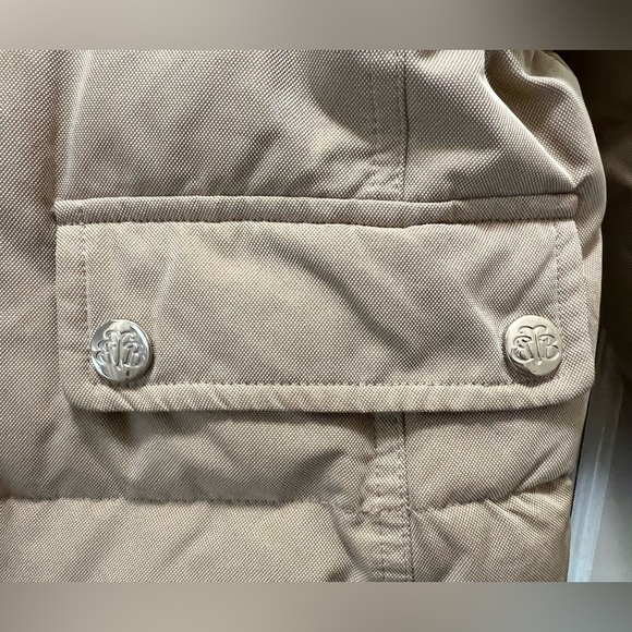 Brooks Brothers Luxury Down Jacket, Beige, size 14 - Picture 8 of 10